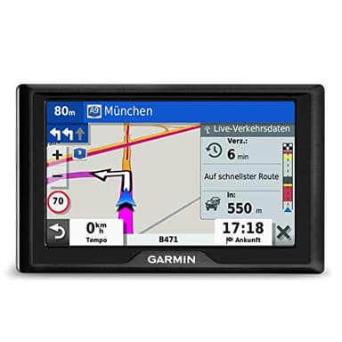 Garmin Drive 52 EU LMT RDS Navigatore 5", Mappa Europa Completa, Aggiornamento a Vita e Servizi Live via Bluetooth, Infotraffico RDS via Cavo