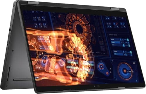 Dell Latitude 5300 2 in 1 Tablet, Touch Screen FHD da 13,3", Intel i5-8265U, 16 GB di RAM, SSD da 256 GB, Tastiera americana, fotocamera, web, Windows 10 Pro (ricondizionato)