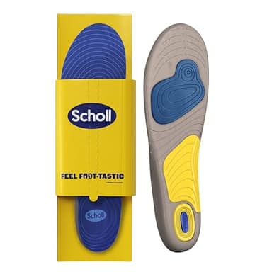 Scholl Solette Gel Activ Running, Solette da Donna per Scarpe da Corsa, Taglia 35.5-40 EU/S, Confezione da 1 Paio