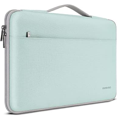 DOMISO 10,1 Pollici Custodia Borsa per Computer Protettiva Portatile PC Tablet Sleeve per 10" iPad / 10" 11" iPad Pro / 10,5" 10,9" iPad Air/Surface Go 2 3/10" Galaxy Tab A8, Verde menta