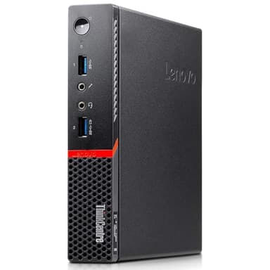 Lenovo ThinkCentre M900 Tiny Mini PC, Intel Core i7-6700T 2.8Ghz, RAM 16 GB, SSD 240 GB, Display Port, Windows 10 Pro (Ricondizionato)