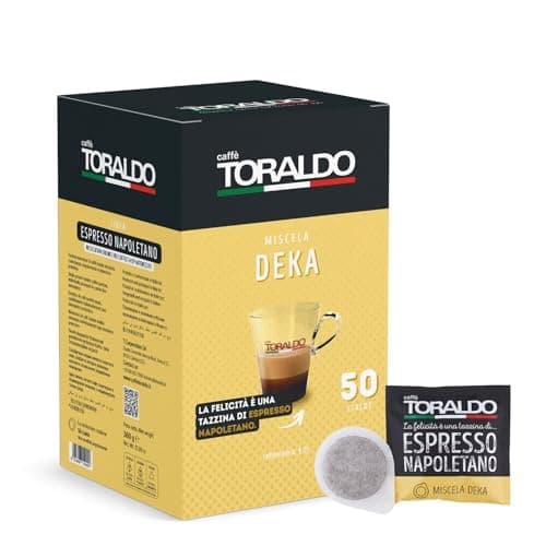 Caffè Toraldo Miscela Decaffeinato 50 Cialde