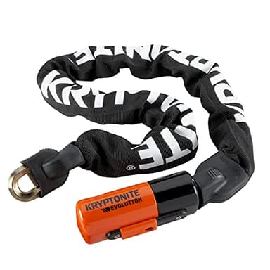 KRYPTONITE Integrated Chain Locks, Catena Integrata Evolution 1090 da 35.5" Unisex Adulto, 10 mm x 90 cm