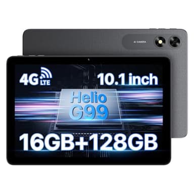 UMIDIGI Tablet 10 Pollici, Android 13 con Helio G99, 16GB RAM+128GB ROM/TF 1TB, 4G Dual SIM con Telefonica e Wifi, 8MP Camera/6000mAh/BT5.2/Face ID/GPS/OTG, G3 Tab Ultra
