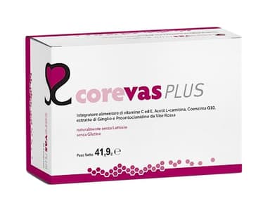 Corevas Plus 30 Compresse Integratore Alimentare per la Circolazione Sanguigna