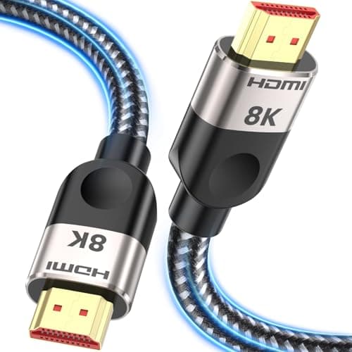 Southlight Cavo HDMI 2.1 10 metri [8K@60Hz,4K@120Hz144Hz,48Gbps] Ultra High Speed 7680P eARC HDCP 2.2&2.3 DTS:X dinamico HDR Dolby Atmos compatibile con Soundbar/PS2/PS5/Xbox/Roku TV