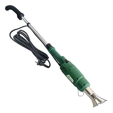 VOUNOT Bruciatore Diserbante 2000W, Diserbante Termico Elettrico, Strumento Sarchiatura Elettrico Fino a 650 Gradi per Giardino, Patio, Vialetto