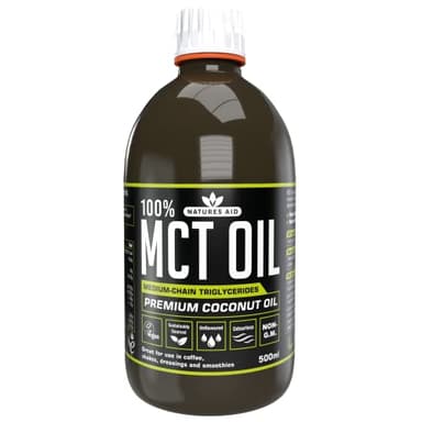 Natures Aid 100 Percento MCT Coconut Olio 500 ml