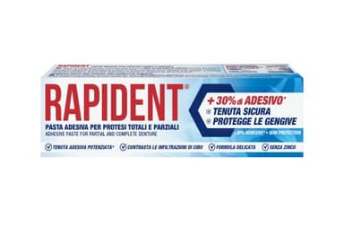 Rapident - Adesivo in Pasta, per Dentiere - 40 g