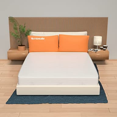 miasuite i sogni italiani Materasso Memory Matrimoniale 180x200 cm, Alto 20 cm - Rivestimento Aloe Vera, Anallergico, Antiacaro, Indeformabile. Live H20