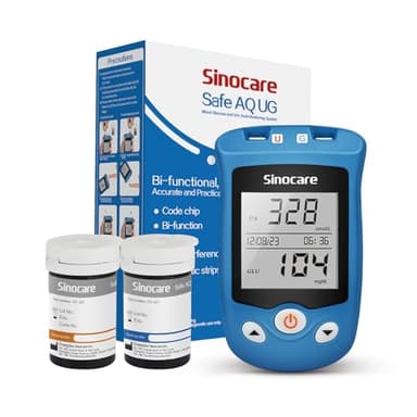 Sinocare glucometro e misuratore di acido urico, un misuratore per due funzioni, modello UG