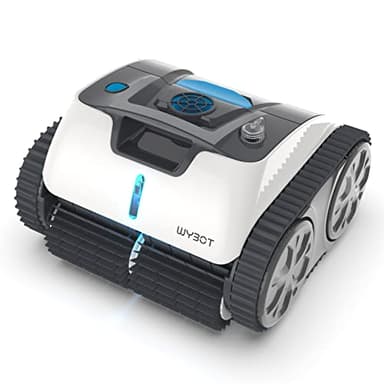 WYBOT Robot Piscina Cordless, Pulitore Piscina per Fondo/Pareti/Linea d'Acqua, Aspirapolvere Automatico per 110 Minuti con Pianificazione del Percorso, Ricarica Rapida, Fino a 120㎡