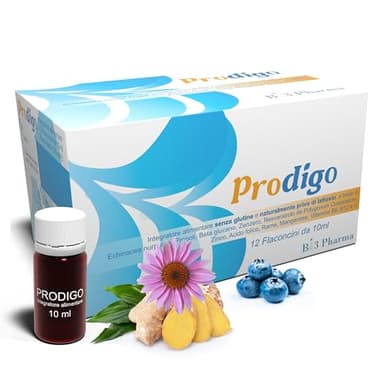 Prodigo® Integratore Difese Immunitarie Adulti Completo | Supporto Immunitario 4 Stagioni | Multivitaminico Completo con Echinacea, Vitamina C, Zinco Ideale nei Cambi di Stagione Primavera ed Estate