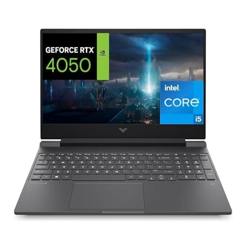 HP Victus 15-fa1007sl Notebook, Intel Core i5-12450H, RAM 16GB, 512GB SSD PCIe, Display 15.6" FHD IPS 144Hz, Nvidia RTX 4050 da 6GB, 3 Mesi di PC Game Pass inclusi, Windows 11, Grigio