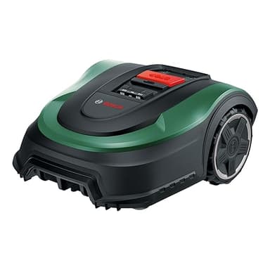 Bosch Robot rasaerba Indego M 700, con batteria da 18 V, stazione di ricarica in dotazione, larghezza di taglio di 19 cm, per prati fino a 700 m², in confezione di cartone