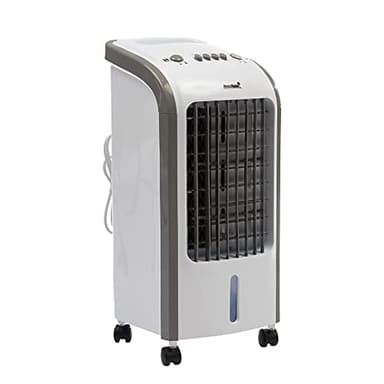 MaxxHome Raffreddatore d'Aria Mobile - Raffrescatore Senza Tubo - Oneconcept Raffrescatore - Silenzioso - Deumidificatore - 80W - Condizionatore per Casa e Ufficio