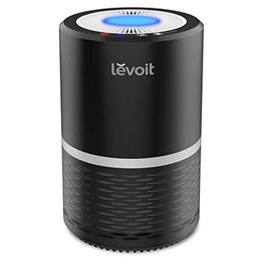 Levoit Purificatore d'Aria Casa con Filtro Hepa, Effetti Filtrazione 99,97%, Luce Notturna Regolabile, 100% Senza Ozone&Anione, Efficace per Allergie, Formaldeide, Fumi, Animali Domestici