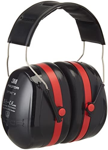 3M Peltor Optime III H540A-411-SV , cuffie anitrumore per lavoro, Protezioni acustiche, per l'industria, SNR = 35 dB, attenua il rumori forti, insonorizzanti