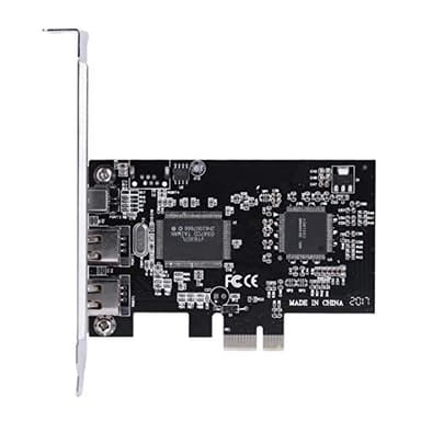 Scheda PCIE FireWire, PCI-E PCI Express FireWire 1394a Scheda Controller IEEE 1394 con Cavo Firewire per 10/8/7 / Vista/XP / 2000 / Me / 98SE