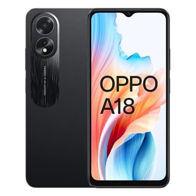 OPPO A18 4+128GB 6.56" Glowing Black ITA