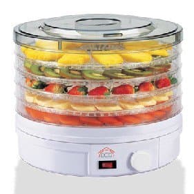 MiTA - Essiccatore per Alimenti, 245 W, 2 Litri, Temperatura variabile da 35° a 70°C