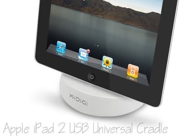 KiDiGi USB-Docking Station per Apple iPad 2 Bianco