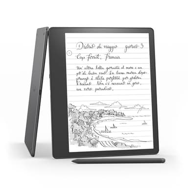 Kindle Scribe (2022) - 16 GB | Il primo Kindle e taccuino digitale, tutto in uno, con schermo Paperwhite da 10,2’’ a 300 ppi | Con penna premium