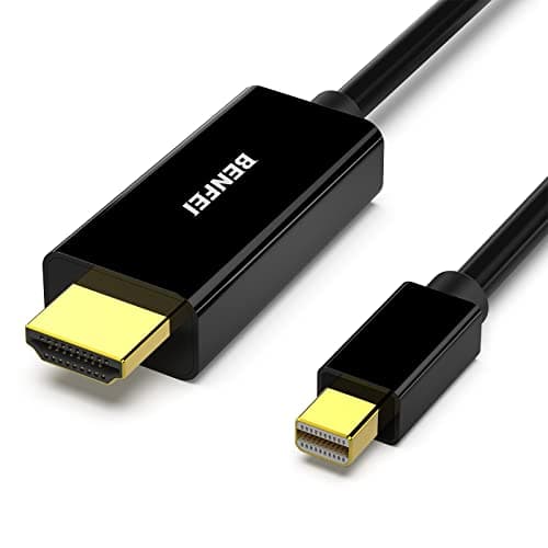 BENFEI Cavo Mini DisplayPort a HDMI 1,8 m (compatibile con Thunderbolt) con MacBook Air/Pro, Surface Pro/Dock, monitor, proiettore