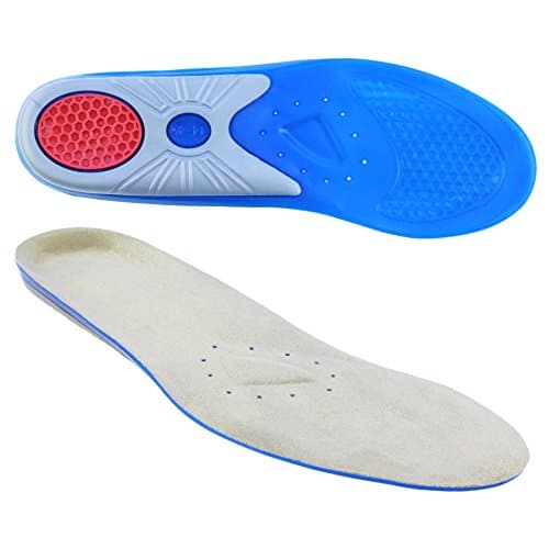smart&gentle Solette gel alta qualità, ammortizzante, comode e riduzione affaticamento (42/43 EU), 1 paio