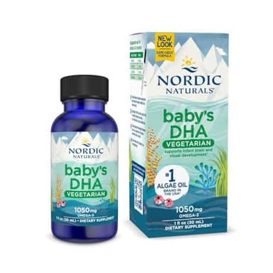 Nordic Naturals Baby's DHA Vegetarian, 1050mg - 30 ml.