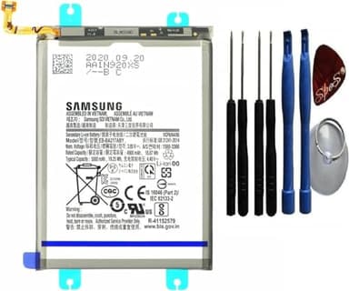 Batteria di ricambio originale per Samsung Galaxy A13 4G A135F 5000mAh EB-BA217ABY strumento per montaggio