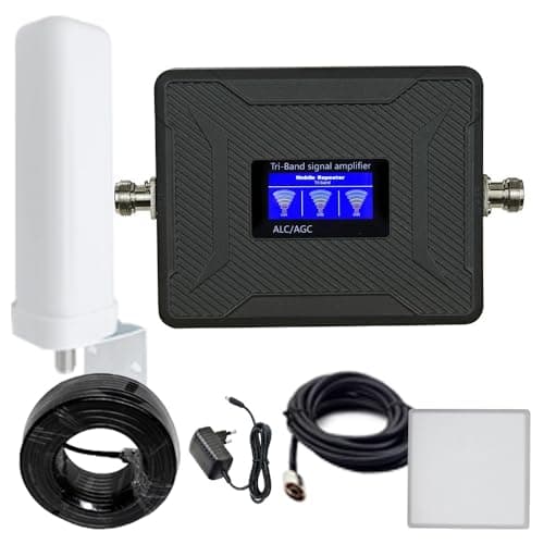 Licenza-CE AGC Ripetitore Amplificatore Segnale Cellulare 2G 3G 4G LTE GSM WCDMA, Banda 1 3 8, 900/1800/2100 mhz