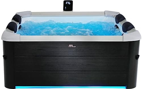 Piscina Idromassaggio Smart Wi-Fi Quadrata MSpa Oslo F-OS063W (6 Posti)
