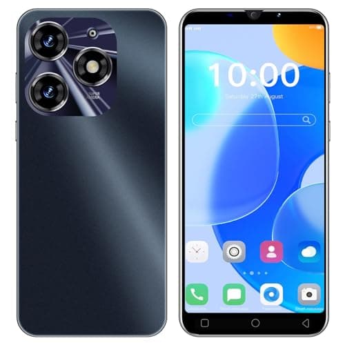 McMgc Offerta Smartphone del Giorno, 5.0 pollici IPS Display, 16GB ROM 128GB espandibile, Android 9.0, Dual SIM Dual Camera Cellulare 3G/GSM a buon mercato (Spark 10Pro-Black)