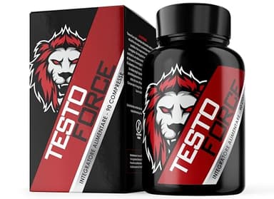 TESTO FORCE | 90 Compresse | Azione Rapida e Potente | Aumento puro della Massa Muscolare | Made In Italy | Tribulus Terrestris, Maca Peruviana, Ashwaganda, Zinco, Testo Force
