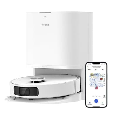 DREAME L10 Prime Robot Aspirapolvere con Sollevamento del Mocio da 7 mm, Mocio Autopulente, Navigazione LDS, Aspirazione 4000Pa, Mappatura 3D, WiFi/APP/Alexa