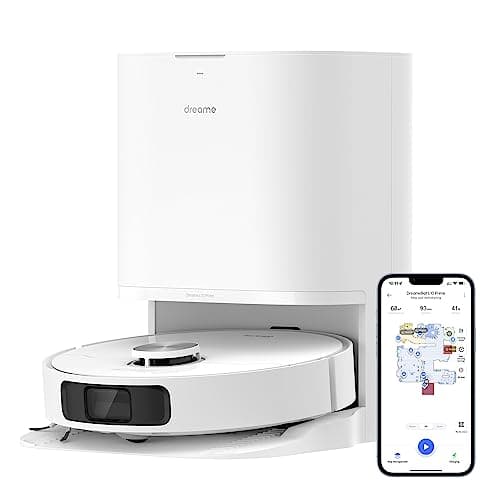 DREAME L10 Prime Robot Aspirapolvere con Sollevamento del Mocio da 7 mm, Mocio Autopulente, Navigazione LDS, Aspirazione 4000Pa, Mappatura 3D, WiFi/APP/Alexa