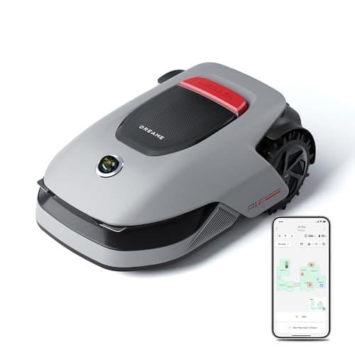 DREAME A1 Pro Robot Tagliaerba,Senza Filo Perimetrale, Controllo tramite app, Tecnologia OmniSense™, e Zone, Mappatura Preci a fino a 2000m², Evitamento Intelligente Degli Ostacoli