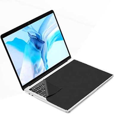 GRUTTI 3pcs panni in microfibra 13 pollici – per schermi LCD, lenti, tablet, notebook, occhiali, telefoni cellulari, TV, e altre superfici delicate, (29.7cm x 19cm)
