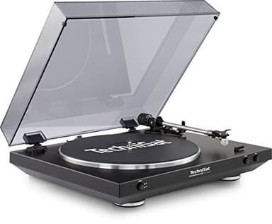 TechniSat TechniPlayer LP 200 Giradischi con trasmissione a cinghia Nero, Argento