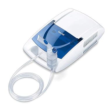 Beurer IH 21 Aerosol Ad Aria Compressa Con Accessori Completi, Nebulizzazione di Farmaci Liquidi per raffreddore, asma e malattie respiratorie, Capacità di nebulizzazione (> 0,20 ml/min)