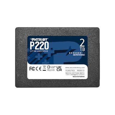 SSD Unità a Stato Solido SATA 3 2.5" Interno Patriot P220 2TB