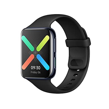 OPPO Smartwatch da 46 mm, Display AMOLED 1.91" , GPS, NFC, Bluetooth 4.2, 1GB+8GB, WiFi, Wear OS by Google, Android e iOS, Funzione di Ricarica Rapida VOOC, Nero [Versione Italiana]