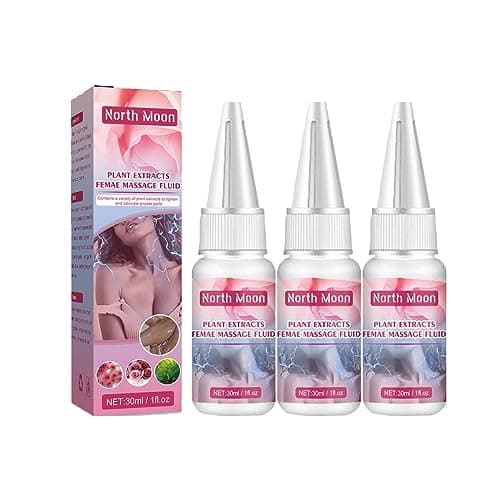 UANGLI Gel orgasmico intenso veloce Donne Oli sessuali Stimolante Forte potenziatore Migliorare la promozione della goccia sessuale Vaginale Stringere l'olio (3pcs)