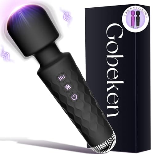 Gobeken Vibratore don dildo con di vibrazione, sex toys vibratoreper don professiole 20 frequenze 10 intensità di vibratori, vibratoriper donne sexytoysys don nero, vibratoreper don clotoride