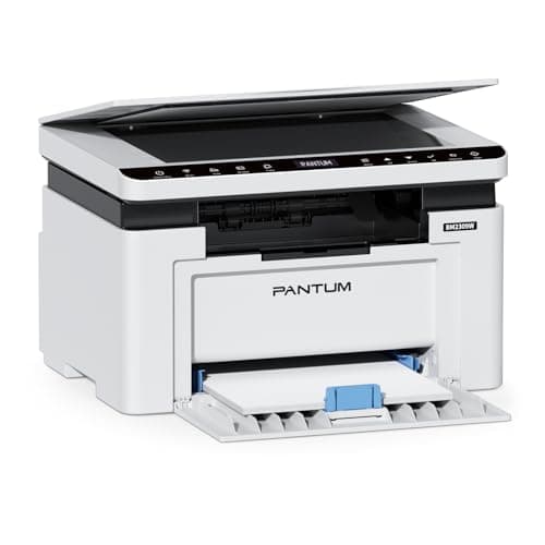 PANTUM BM2309W Stampante Laser Multifunzione WI-FI, Duplex Manuale in Bianco e Nero, 20 ppm, Bluetooth, USB 2.0, Risoluzione 1200 x 1200 dpi, Stampa, Copia e Scansione per Piccoli Uffici Domestici