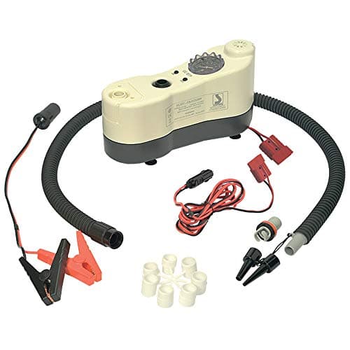 BTK Gonfiatore Elettrico Bravo BTP 12 da Campeggio per Barca e gonfiaggio materassino gommoni autoarrestante da 12 V
