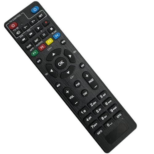 Telecomando adatto per DigiQuest Q10, Q20, Q30, TI9, funzionamento ergonomico per ricevitore Digi Quest, tasti programmabili e funzione 2 in 1 per TV TLC127