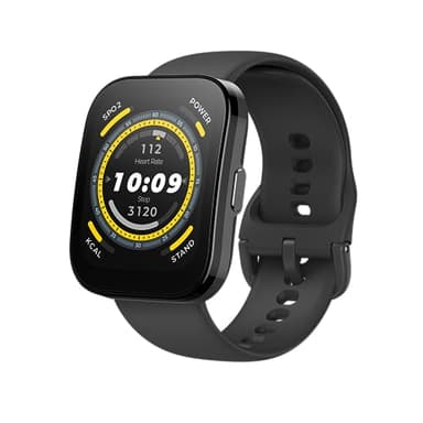 Amazfit Bip 5, 46 mm, Smartwatch, Schermo grande, chiamate Bluetooth, Alexa, GPS, durata della batteria di 10 giorni, fitness tracker con frequenza cardiaca, monitoraggio dell'ossigeno nel sangue