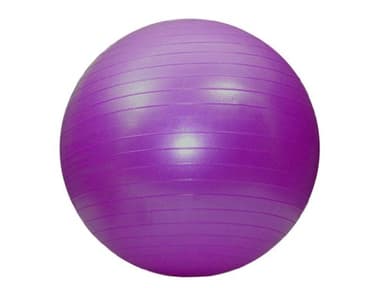KIKKA ACTIVE CHAIR Fitness Ball 52 cm (Pallone Gonfiabile per Esercizi) Viola - con Pompa